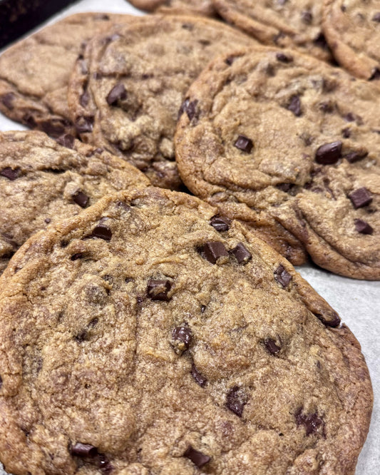 Oversized Chocolate Chip Cookies