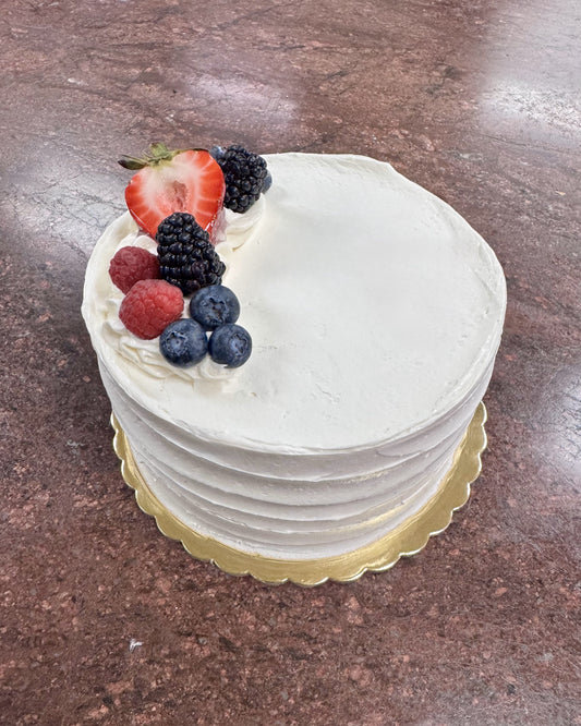 Raspberry and Mascarpone Cake