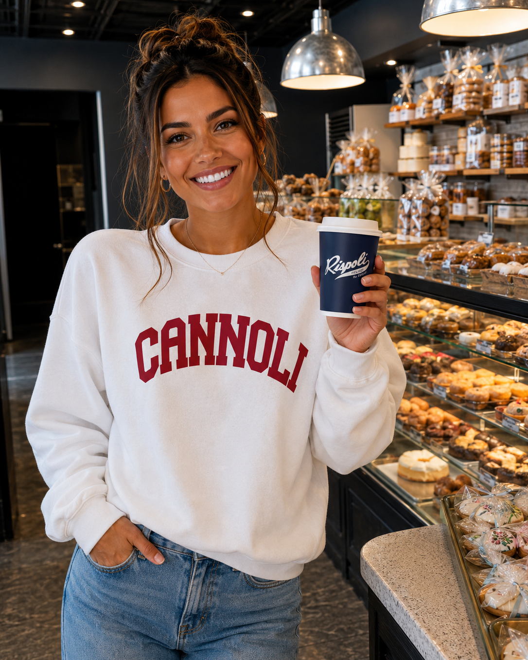 Cannoli Crewneck Sweatshirt