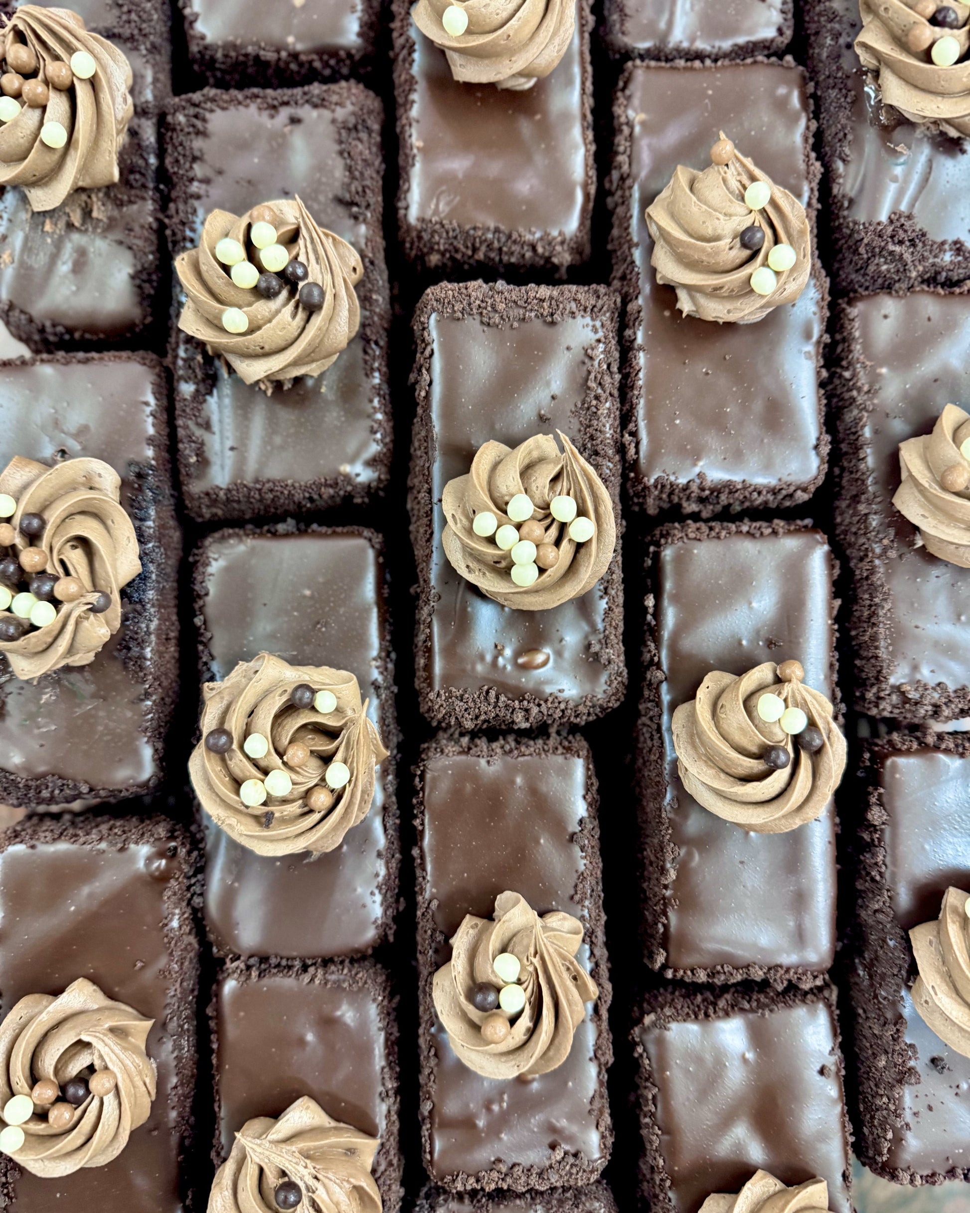 Chocolate Mousse Cake Slice