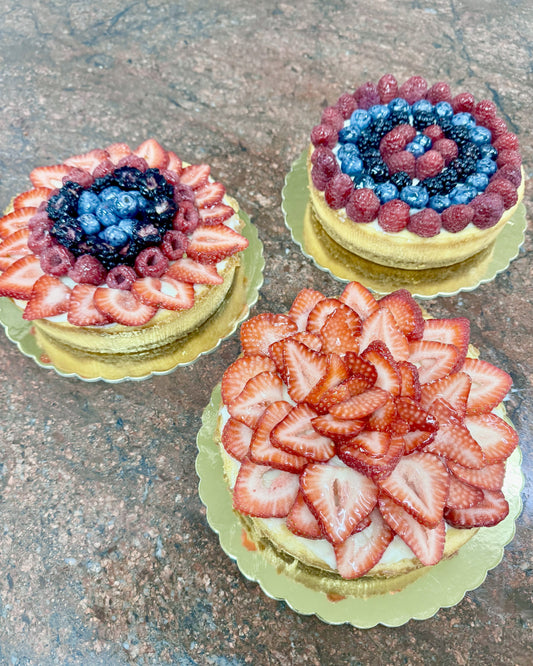 Fresh Fruit Cheesecake