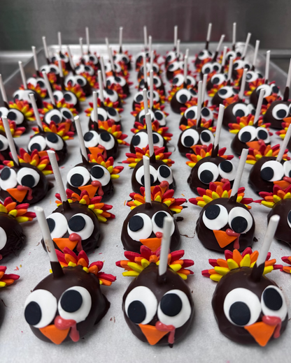 Turkey Cake Pops