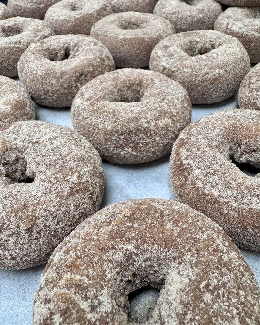 Pumpkin donuts