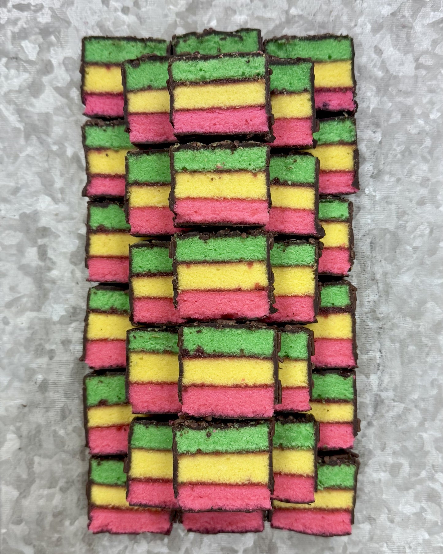 Rainbow Cookies