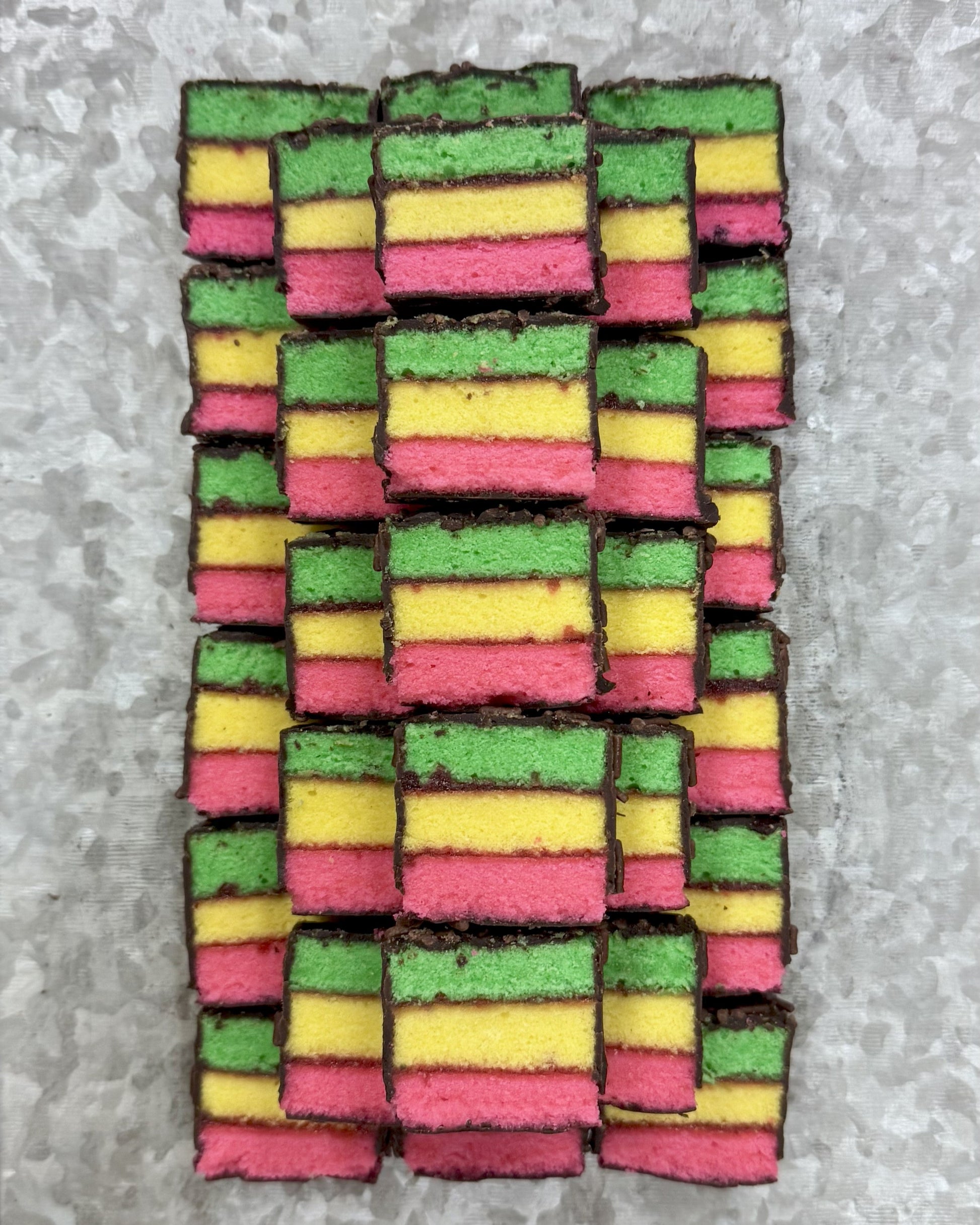 Rainbow Cookies
