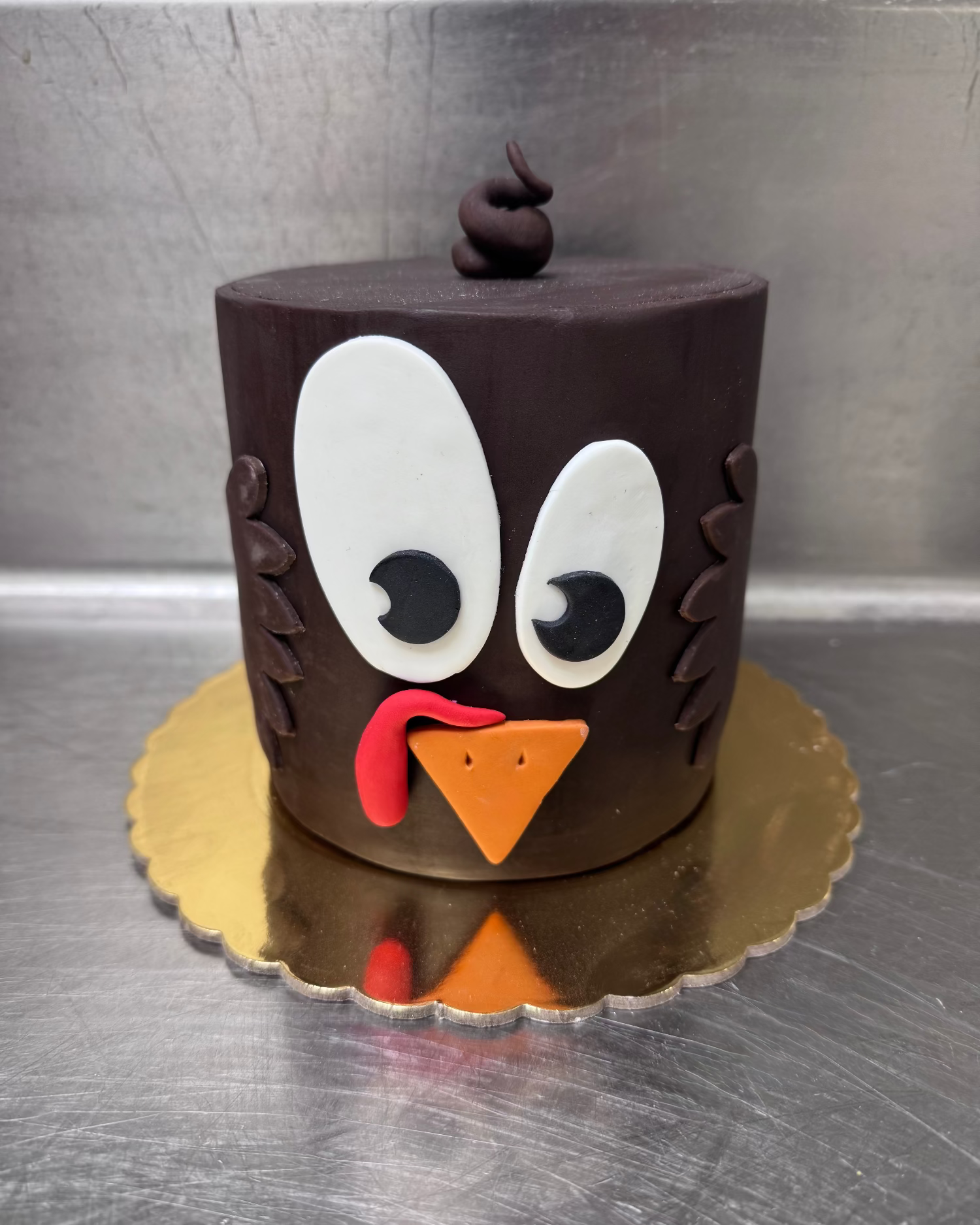 Small Turkey Cake